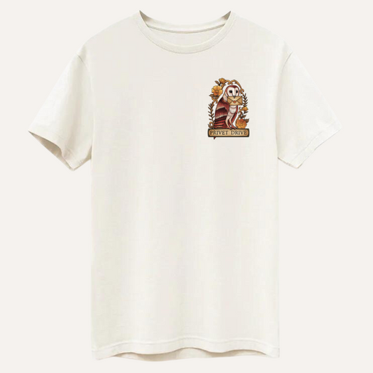 Owl Tee - Natural